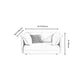 Scandinavian 31"H Beige Couch Upholstered Sofa with Pillow Top Arm Clearhalo 'furn' 'furn_sofas' 'Furniture' 'furniture_sofas' 'Living Room Furniture' 'Sofa' 'sofas' 4933713