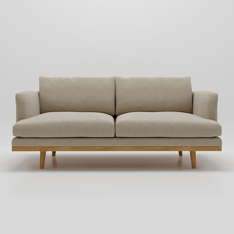 Living Room Cotton 2-seater Sofa Square Arm Standard Seating Clearhalo 'furn' 'furn_sofas' 'Furniture' 'furniture_sofas' 'Living Room Furniture' 'Sofa' 'sofas' 4933724