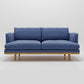 Living Room Cotton 2-seater Sofa Square Arm Standard Seating Blue Sponge Clearhalo 'furn' 'furn_sofas' 'Furniture' 'furniture_sofas' 'Living Room Furniture' 'Sofa' 'sofas' 4933726