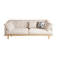 Living Room Cotton Couch Pillow Top Arm Sofa with Solid Wood Legs White Clearhalo 'furn' 'furn_sofas' 'Furniture' 'furniture_sofas' 'Living Room Furniture' 'Sofa' 'sofas' 4933934