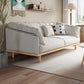 Living Room Cotton Couch Pillow Top Arm Sofa with Solid Wood Legs Clearhalo 'furn' 'furn_sofas' 'Furniture' 'furniture_sofas' 'Living Room Furniture' 'Sofa' 'sofas' 4933935