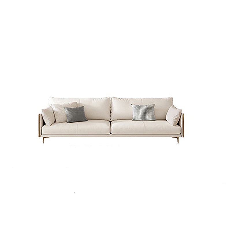 Living Room Velvet Settee Pillow Top Arm Standard Sofa with Cushion Back Clearhalo 'furn' 'furn_sofas' 'Furniture' 'furniture_sofas' 'Living Room Furniture' 'Sofa' 'sofas' 4933965