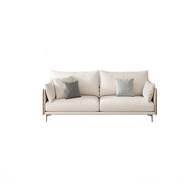 Living Room Velvet Settee Pillow Top Arm Standard Sofa with Cushion Back 71"L x 35"W x 37"H Sponge Clearhalo 'furn' 'furn_sofas' 'Furniture' 'furniture_sofas' 'Living Room Furniture' 'Sofa' 'sofas' 4933967