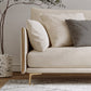 Living Room Velvet Settee Pillow Top Arm Standard Sofa with Cushion Back Clearhalo 'furn' 'furn_sofas' 'Furniture' 'furniture_sofas' 'Living Room Furniture' 'Sofa' 'sofas' 4933968