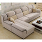 133.86"L x 70.87"W x 37.4"H Pillow Top Arm Sectional Pillow Back Sofa and Chaise Khaki Clearhalo 'furn' 'furn_sectionals' 'Furniture' 'furniture_sectionals' 'Living Room Furniture' 'Sectionals' 4934148