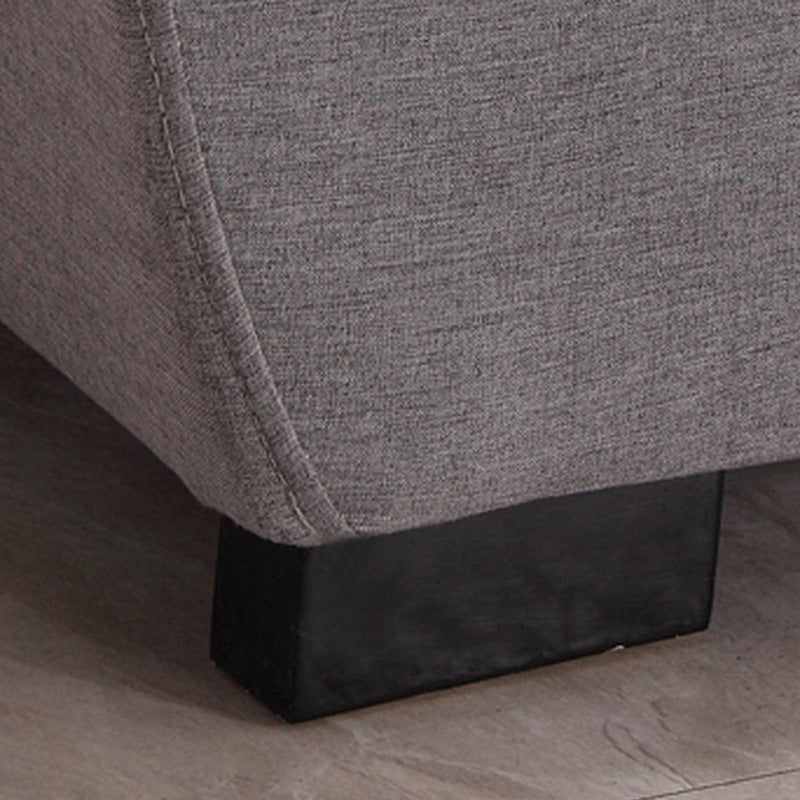 133.86"L x 70.87"W x 37.4"H Pillow Top Arm Sectional Pillow Back Sofa and Chaise Clearhalo 'furn' 'furn_sectionals' 'Furniture' 'furniture_sectionals' 'Living Room Furniture' 'Sectionals' 4934151