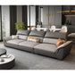 Modern Pillow Top Arm Sectional Sofa 35.43"HCushion Back Sofa 109"L x 39"W x 35"H Latex Without Ottoman Clearhalo 'furn' 'furn_sectionals' 'Furniture' 'furniture_sectionals' 'Living Room Furniture' 'Sectionals' 4934407
