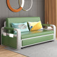 Contemporary Square Arm Removable Sofa Bed Metal Frame Sofa with Storage for Apartment Green Clearhalo 'Furniture' 'furniture_sofas' 'Living Room Furniture' 'Sofa' 'sofas' 4934532