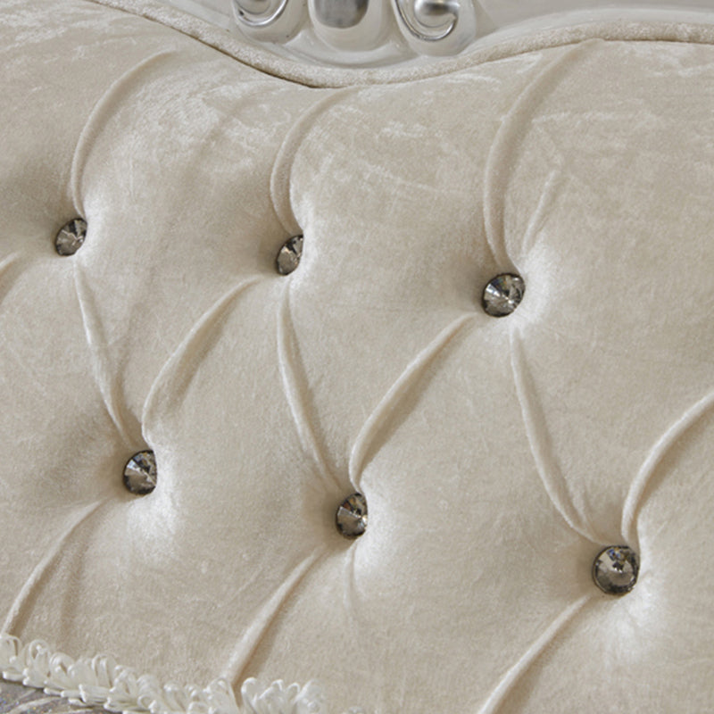 Traditional Rolled Arm Sofa Tufted Back Couch with Removable Cushions for Three People Clearhalo 'Furniture' 'furniture_sofas' 'Living Room Furniture' 'Sofa' 'sofas' 4934587