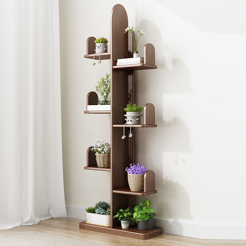 Modern Style Bookshelf Solid Wood Vertical Shelf Bookcase for Home Clearhalo 'Bookcases' 'furn' 'furn_bookcases' 'Furniture' 'furniture_bookcases' 'Office Furniture' 4936454