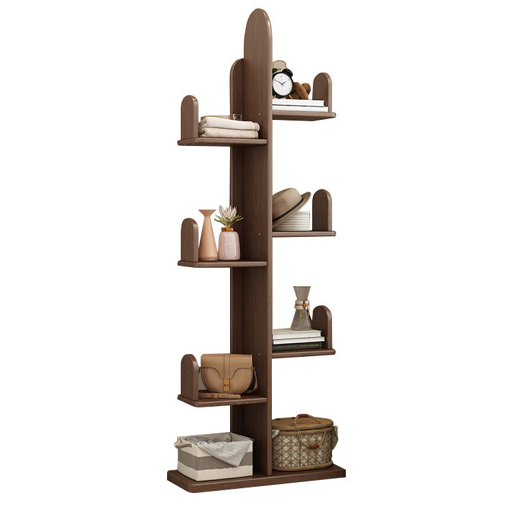 Modern Style Bookshelf Solid Wood Vertical Shelf Bookcase for Home Clearhalo 'Bookcases' 'furn' 'furn_bookcases' 'Furniture' 'furniture_bookcases' 'Office Furniture' 4936455