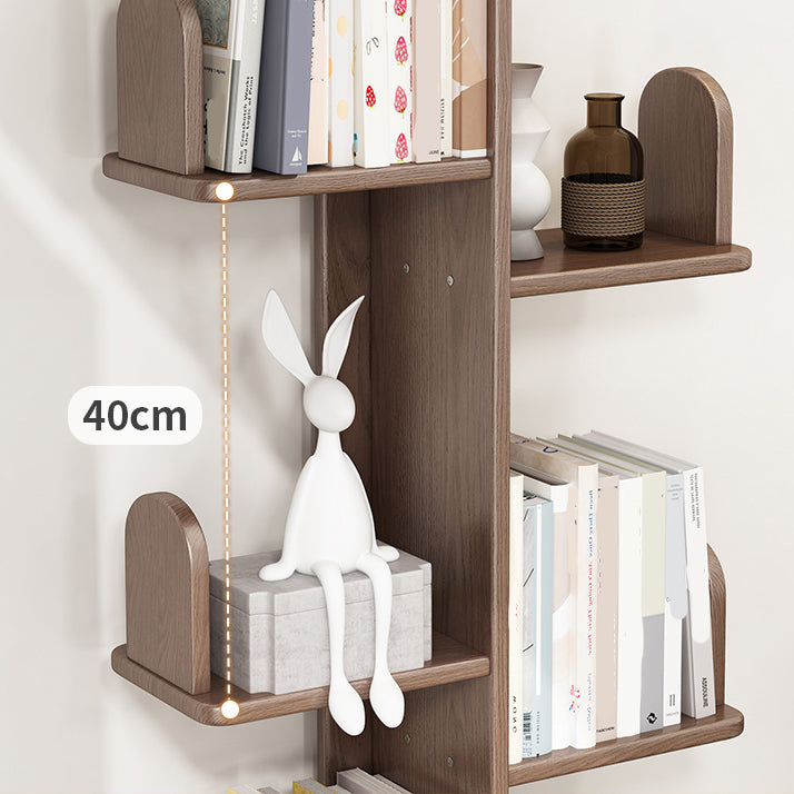 Modern Style Bookshelf Solid Wood Vertical Shelf Bookcase for Home Clearhalo 'Bookcases' 'furn' 'furn_bookcases' 'Furniture' 'furniture_bookcases' 'Office Furniture' 4936458