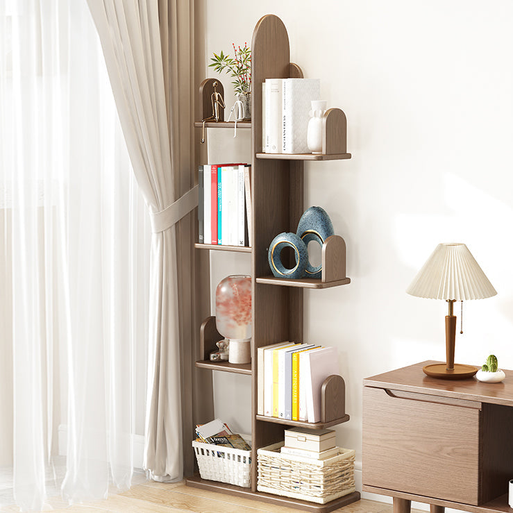 Modern Style Bookshelf Solid Wood Vertical Shelf Bookcase for Home Clearhalo 'Bookcases' 'furn' 'furn_bookcases' 'Furniture' 'furniture_bookcases' 'Office Furniture' 4936462
