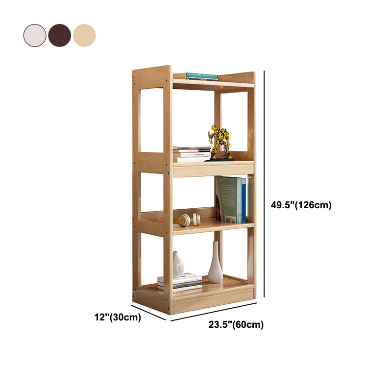 Open Back Shelf Bookcase Modern & Contemporary Bookshelf for Home Office Clearhalo 'Bookcases' 'Furniture' 'furniture_bookcases' 'Office Furniture' 4936479