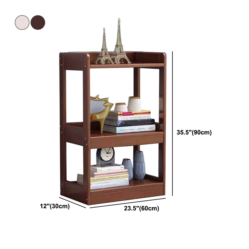 Open Back Shelf Bookcase Modern & Contemporary Bookshelf for Home Office Clearhalo 'Bookcases' 'Furniture' 'furniture_bookcases' 'Office Furniture' 4936480