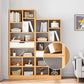 Manufactured Wood Standard Bookshelf Vertical Open Bookcase with Drawer Clearhalo 'Bookcases' 'furn' 'furn_bookcases' 'Furniture' 'furniture_bookcases' 'Office Furniture' 4936490