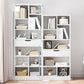 Manufactured Wood Standard Bookshelf Vertical Open Bookcase with Drawer Clearhalo 'Bookcases' 'furn' 'furn_bookcases' 'Furniture' 'furniture_bookcases' 'Office Furniture' 4936494