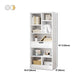 Manufactured Wood Standard Bookshelf Vertical Open Bookcase with Drawer Clearhalo 'Bookcases' 'furn' 'furn_bookcases' 'Furniture' 'furniture_bookcases' 'Office Furniture' 4936498