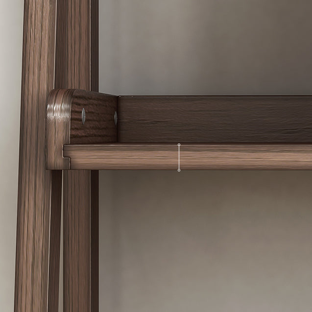 Modern Style Ladder Bookcase Open Back Solid Wood Bookshelf for Home Clearhalo 'Bookcases' 'furn' 'furn_bookcases' 'Furniture' 'furniture_bookcases' 'Office Furniture' 4936512