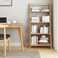 Modern Style Ladder Bookcase Open Back Solid Wood Bookshelf for Home Clearhalo 'Bookcases' 'furn' 'furn_bookcases' 'Furniture' 'furniture_bookcases' 'Office Furniture' 4936517