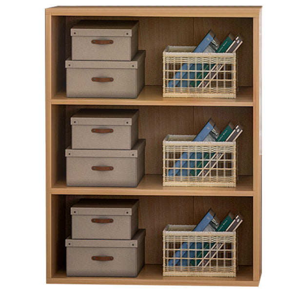 Modern Bookshelf Engineer Wood Standard Bookcase for Home Office 23.6"L x 11.8"W x 35.4"H Natural Clearhalo 'Bookcases' 'furn' 'furn_bookcases' 'Furniture' 'furniture_bookcases' 'Office Furniture' 4936561