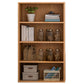 Modern Bookshelf Engineer Wood Standard Bookcase for Home Office 24"L x 12"W x 47"H Natural Clearhalo 'Bookcases' 'furn' 'furn_bookcases' 'Furniture' 'furniture_bookcases' 'Office Furniture' 4936563