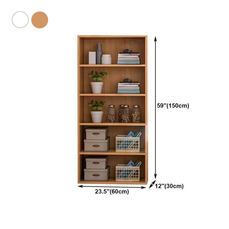 Modern Bookshelf Engineer Wood Standard Bookcase for Home Office Clearhalo 'Bookcases' 'furn' 'furn_bookcases' 'Furniture' 'furniture_bookcases' 'Office Furniture' 4936581