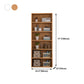 Modern Bookshelf Engineer Wood Standard Bookcase for Home Office Clearhalo 'Bookcases' 'furn' 'furn_bookcases' 'Furniture' 'furniture_bookcases' 'Office Furniture' 4936582