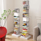 13.78"W Bookshelf Contemporary Style Invisible Bookcase for Office Study Room Clearhalo 'Bookcases' 'furn' 'furn_bookcases' 'Furniture' 'furniture_bookcases' 'Office Furniture' 4936601