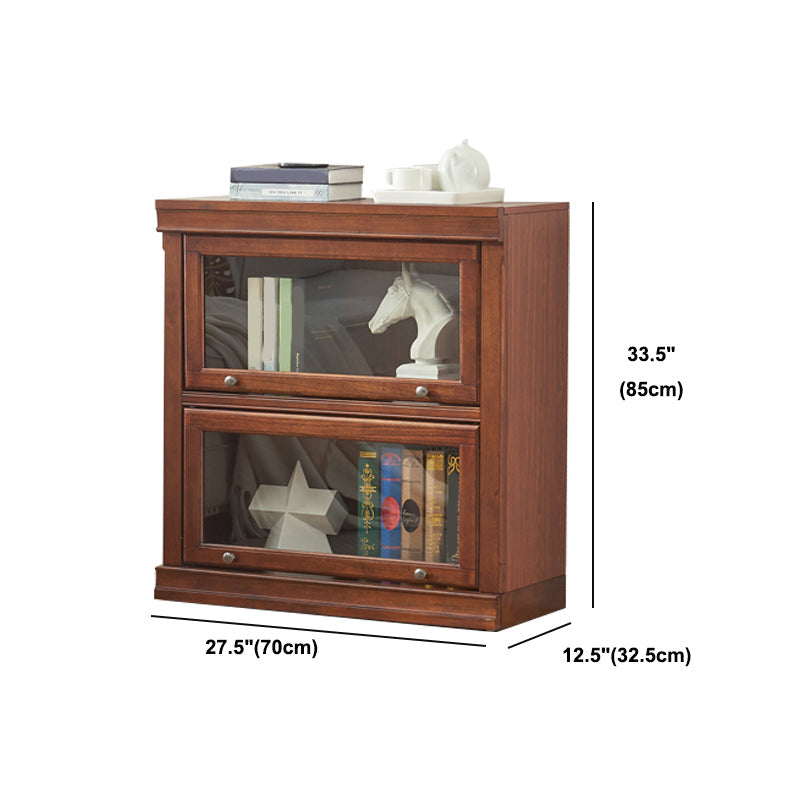 Modern Style Vertical Standard Bookcase Wooden Closed Back Bookshelf Clearhalo 'Bookcases' 'furn' 'furn_bookcases' 'Furniture' 'furniture_bookcases' 'Office Furniture' 4936647