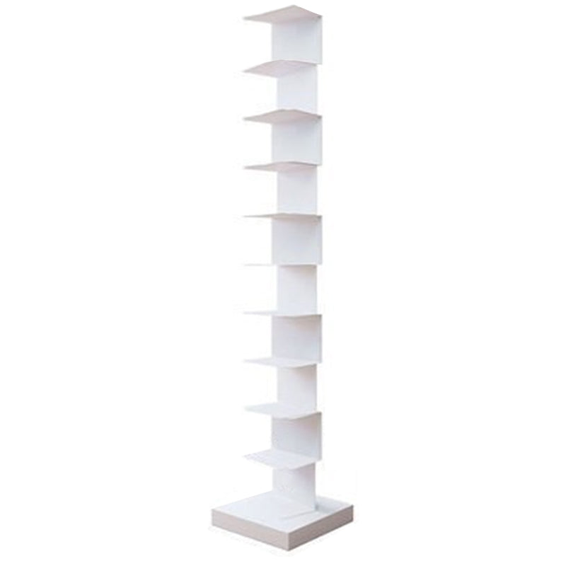 14"W Bookshelf Modern Style Invisible Bookcase for Office and Home 13.8"L x 13.8"W x 70.1"H White Clearhalo 'Bookcases' 'furn' 'furn_bookcases' 'Furniture' 'furniture_bookcases' 'Office Furniture' 4936671