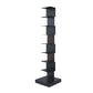 14"W Bookshelf Contemporary Style Invisible Bookcase for Office and Home 13.8"L x 13.8"W x 56.7"H Black Clearhalo 'Bookcases' 'furn' 'furn_bookcases' 'Furniture' 'furniture_bookcases' 'Office Furniture' 4936707