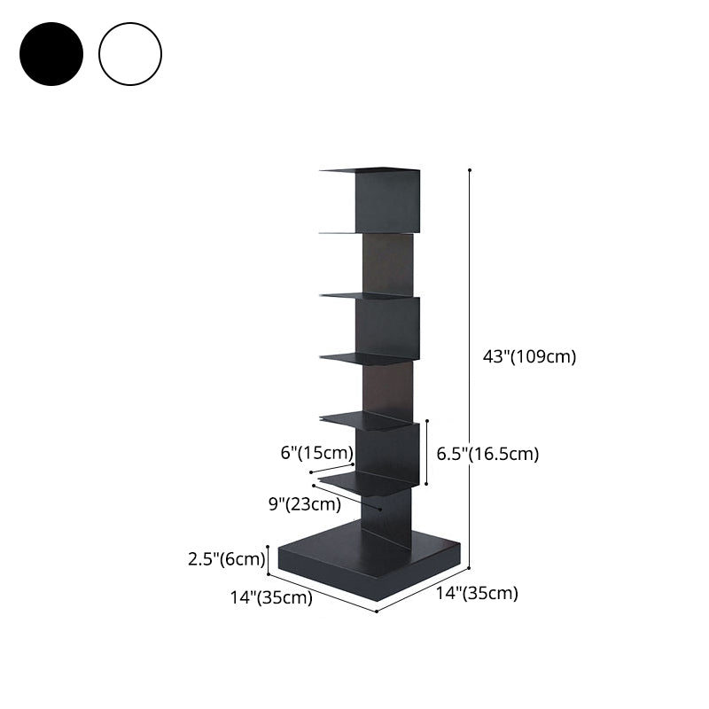 14"W Bookshelf Contemporary Style Invisible Bookcase for Office and Home Clearhalo 'Bookcases' 'furn' 'furn_bookcases' 'Furniture' 'furniture_bookcases' 'Office Furniture' 4936725