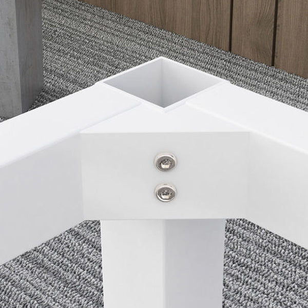 Contemporary Bar Table Rectangle Bar Dining Table with Trestle Base Clearhalo 'Bar Furniture' 'Bar Tables' 'bar_tables' 'furn' 'furn_bar_tables' 'Furniture' 'furniture_bar_tables' 'Kitchen & Dining Furniture' 4939571