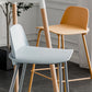 Scandinavian Footrest Metal Barstool Matte Finish Coffee Shop Stool Clearhalo 'Bar Furniture' 'Bar Stools' 'bar_stools' 'furn' 'furn_bar_stools' 'Furniture' 'furniture_bar_stools' 'Kitchen & Dining Furniture' 4940116
