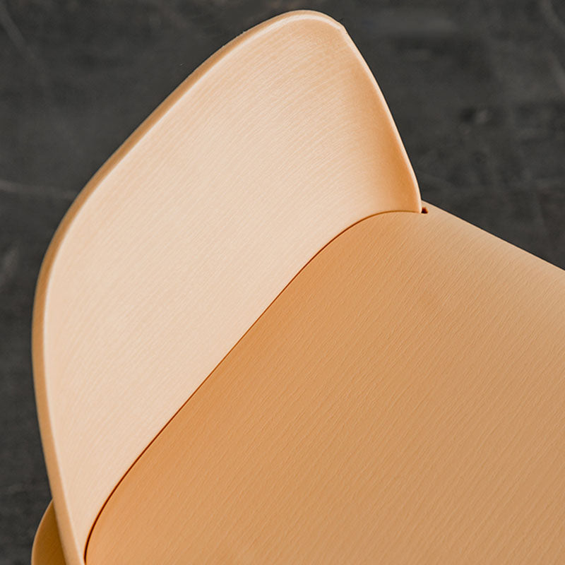 Scandinavian Footrest Metal Barstool Matte Finish Coffee Shop Stool Clearhalo 'Bar Furniture' 'Bar Stools' 'bar_stools' 'furn' 'furn_bar_stools' 'Furniture' 'furniture_bar_stools' 'Kitchen & Dining Furniture' 4940120