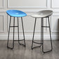 Modern Armless Backrest Counter Stool Iron Kitchen Bar Stool with Acrylic Seat Clearhalo 'Bar Furniture' 'Bar Stools' 'bar_stools' 'furn' 'furn_bar_stools' 'Furniture' 'furniture_bar_stools' 'Kitchen & Dining Furniture' 4940148