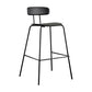 Scandinavian Milk Tea Shop Metal Bar Stool Matte Finish Footrest Stool Clearhalo 'Bar Furniture' 'Bar Stools' 'bar_stools' 'furn' 'furn_bar_stools' 'Furniture' 'furniture_bar_stools' 'Kitchen & Dining Furniture' 4940252