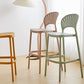Scandinavian Home Stackable Stool Matte Finish Plastic Barstool Clearhalo 'Bar Furniture' 'Bar Stools' 'bar_stools' 'furn' 'furn_bar_stools' 'Furniture' 'furniture_bar_stools' 'Kitchen & Dining Furniture' 4940346