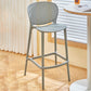 Scandinavian Matte Finish Milk Tea Shop Stool Plastic Footrest Barstool Clearhalo 'Bar Furniture' 'Bar Stools' 'bar_stools' 'furn' 'furn_bar_stools' 'Furniture' 'furniture_bar_stools' 'Kitchen & Dining Furniture' 4940508