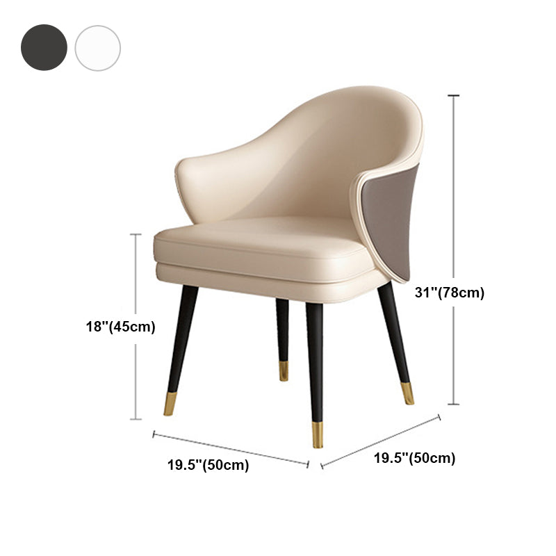 Glam 1/2/5 Pieces Dining Set Round Shape Sintered Stone Dining Table Set Clearhalo 'Dining Room Sets' 'Dining Tables & Seating' 'dining_room_set' 'furn' 'furn_dining_room_set' 'Furniture' 'furniture_dining_room_set' 'Kitchen & Dining Furniture' 4940793