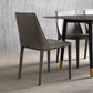 Modern 1/4/5/6/7 Pieces Dining Set Sintered Stone Dining Table with Leather Chairs Clearhalo 'Dining Room Sets' 'Dining Tables & Seating' 'dining_room_set' 'furn' 'furn_dining_room_set' 'Furniture' 'furniture_dining_room_set' 'Kitchen & Dining Furniture' 4940890