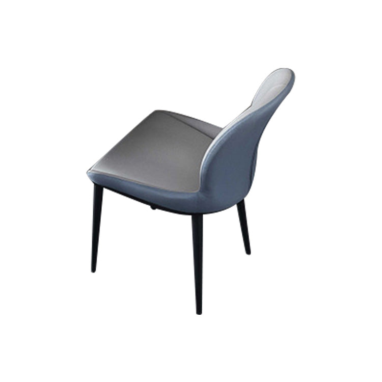 Modern 1/4/5/7 Pieces Dining Set Sintered Stone Dining Table Set for Home 1 Blue Chair Clearhalo 'Dining Room Sets' 'Dining Tables & Seating' 'dining_room_set' 'furn' 'furn_dining_room_set' 'Furniture' 'furniture_dining_room_set' 'Kitchen & Dining Furniture' 4940905