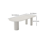 Modern 1/2/4/5 Pieces Dining Set Rectangle Stone Dining Table for Dining Room Clearhalo 'Dining Room Sets' 'Dining Tables & Seating' 'dining_room_set' 'furn' 'furn_dining_room_set' 'Furniture' 'furniture_dining_room_set' 'Kitchen & Dining Furniture' 4940931