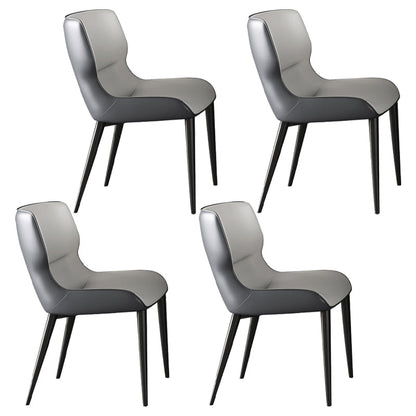 Designer Style 1/4/5/7 Pieces Dinette Set Sintered Stone Dining Room Set 4 White Chairs Clearhalo 'Dining Room Sets' 'Dining Tables & Seating' 'dining_room_set' 'furn' 'furn_dining_room_set' 'Furniture' 'furniture_dining_room_set' 'Kitchen & Dining Furniture' 4940972