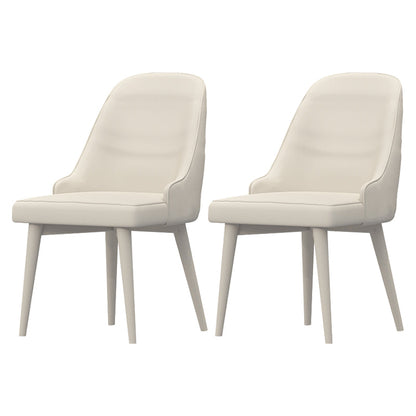 Modern 1/2/4/5/7 Pieces Dining Set Rectangle Stone Dining Table for Dining Room 2 White Chairs Clearhalo 'Dining Room Sets' 'Dining Tables & Seating' 'dining_room_set' 'furn' 'furn_dining_room_set' 'Furniture' 'furniture_dining_room_set' 'Kitchen & Dining Furniture' 4940993