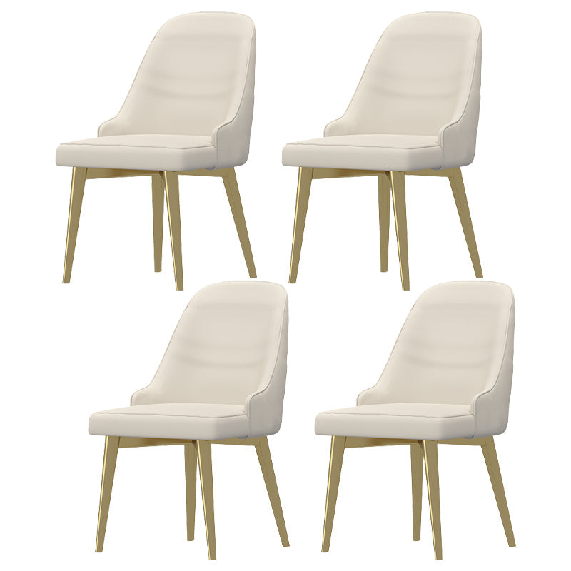 Modern 1/2/4/5/7 Pieces Dining Set Rectangle Stone Dining Table for Dining Room 4 Beige Chairs Clearhalo 'Dining Room Sets' 'Dining Tables & Seating' 'dining_room_set' 'furn' 'furn_dining_room_set' 'Furniture' 'furniture_dining_room_set' 'Kitchen & Dining Furniture' 4940995