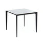 Industrial Style 4 Legs Furniture Stone Square Dining Table for Dining Room Clearhalo 'Dining Tables & Seating' 'Dining Tables' 'dining_table' 'furn' 'furn_dining_table' 'Furniture' 'furniture_dining_table' 'Kitchen & Dining Furniture' 'kitchen' 'kitchen_dining_table' 4941084