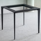 Industrial Style 4 Legs Furniture Stone Square Dining Table for Dining Room Clearhalo 'Dining Tables & Seating' 'Dining Tables' 'dining_table' 'furn' 'furn_dining_table' 'Furniture' 'furniture_dining_table' 'Kitchen & Dining Furniture' 'kitchen' 'kitchen_dining_table' 4941087