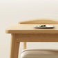 Rectangle Dining Table Mid-Century Modern Dining Table with 4 Wood Legs Clearhalo 'Dining Tables & Seating' 'Dining Tables' 'dining_table' 'furn' 'furn_dining_table' 'Furniture' 'furniture_dining_table' 'Kitchen & Dining Furniture' 'kitchen' 'kitchen_dining_table' 4941217